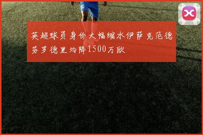 英超球员身价大幅缩水伊萨克范德芬罗德里均降1500万欧
